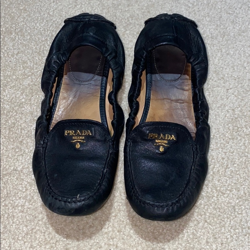 Prada Ballet Flats - Black